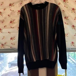 black striped sweater